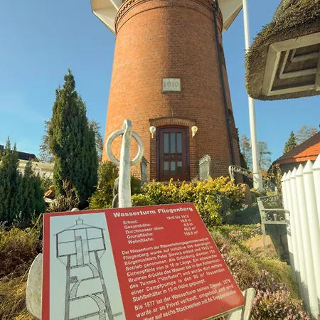 아파트 Einzigartig Uebernachten Im Wasserturm An Der Elbe